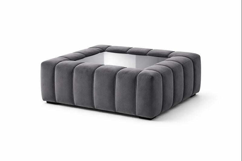 Lilly Dark Grey 3+2 Seater Sofa Set with Matching Coffee Table – Luxury Velvet Living Room Furniture