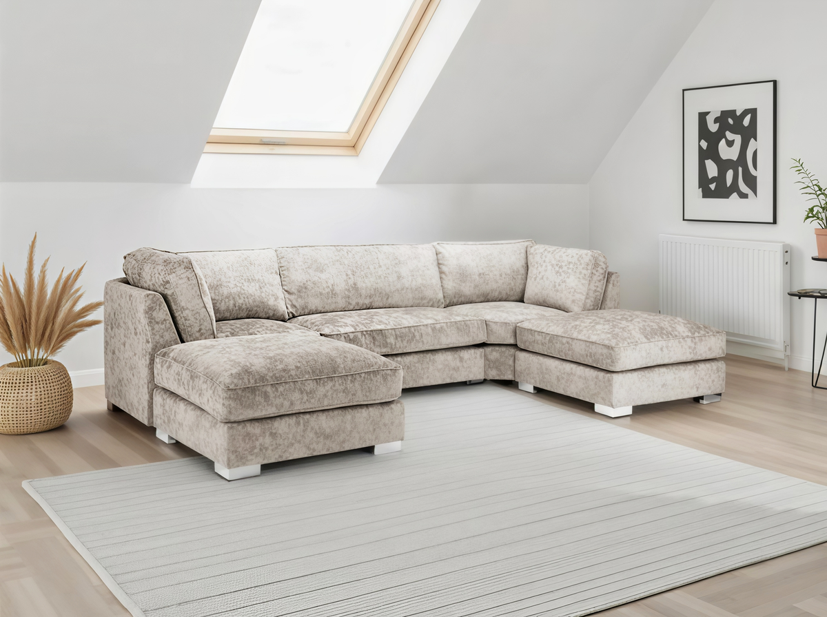 Truffle U Shape Sofa UK β Bishop Large Scatterback Corner Sofa with Deep Seating & Luxury Comfort