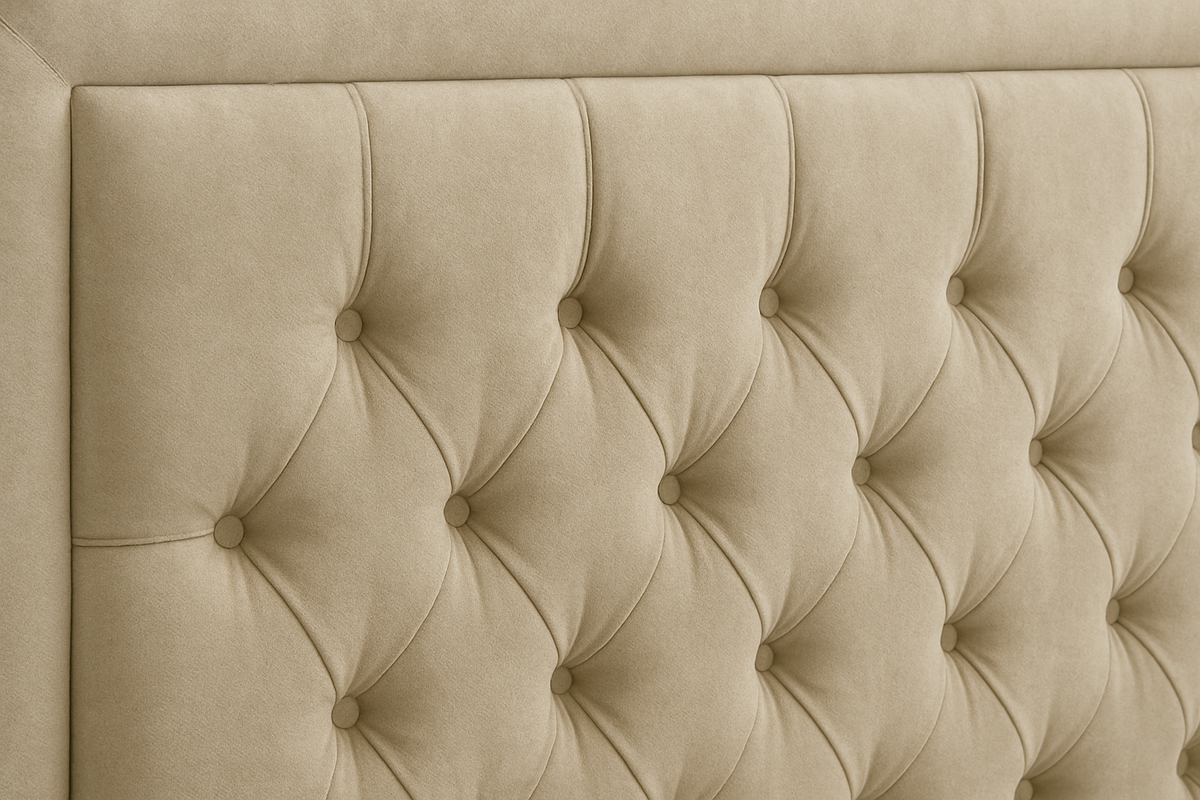 Luxury Chesterfield Upholstered Bed Frame | Plush Velvet Bed with Storage Options