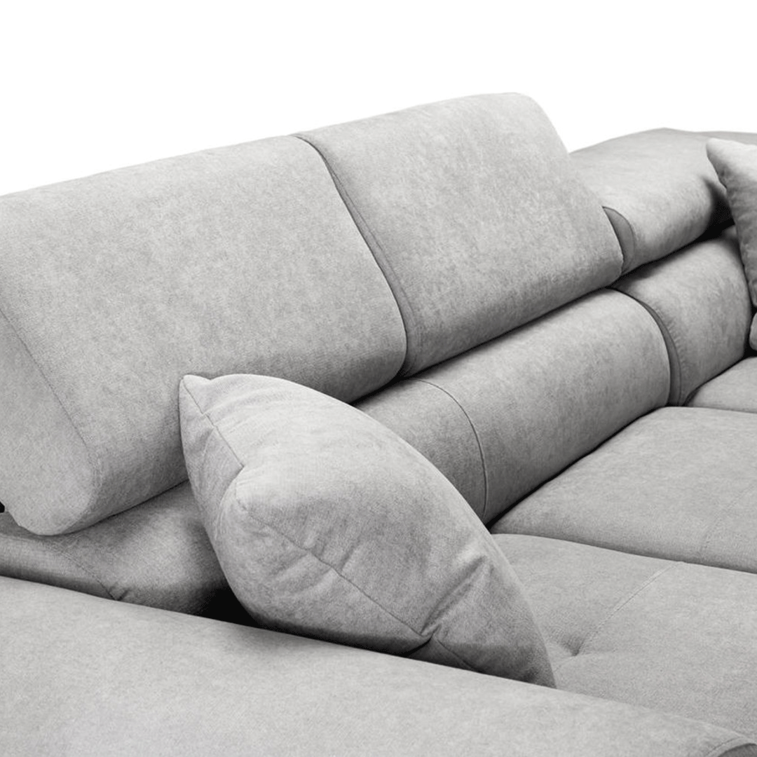 Anton Sofa bed Corner Sofa Bed With Storage Box Grey