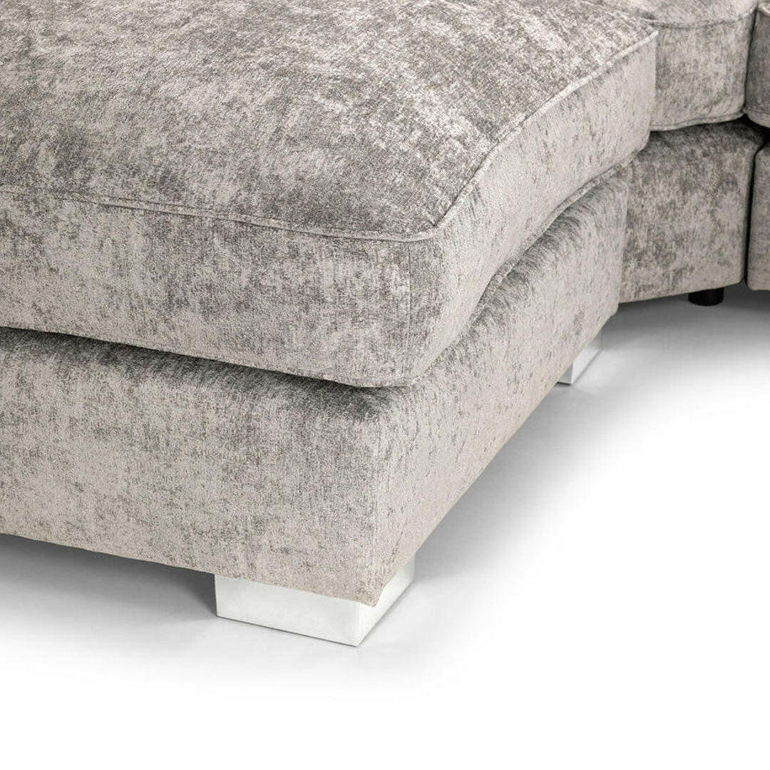 Bishop U Shape Sofa Scatter Back Truffle () LTD