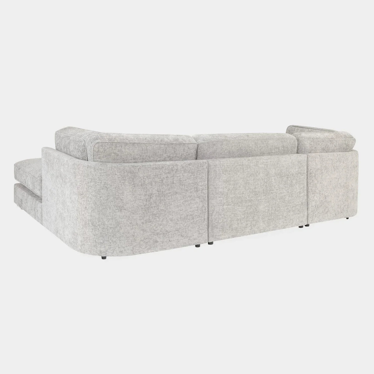 Esma Ivory U-Shape Corner Sofa – Modern Comfortable Family Sofa