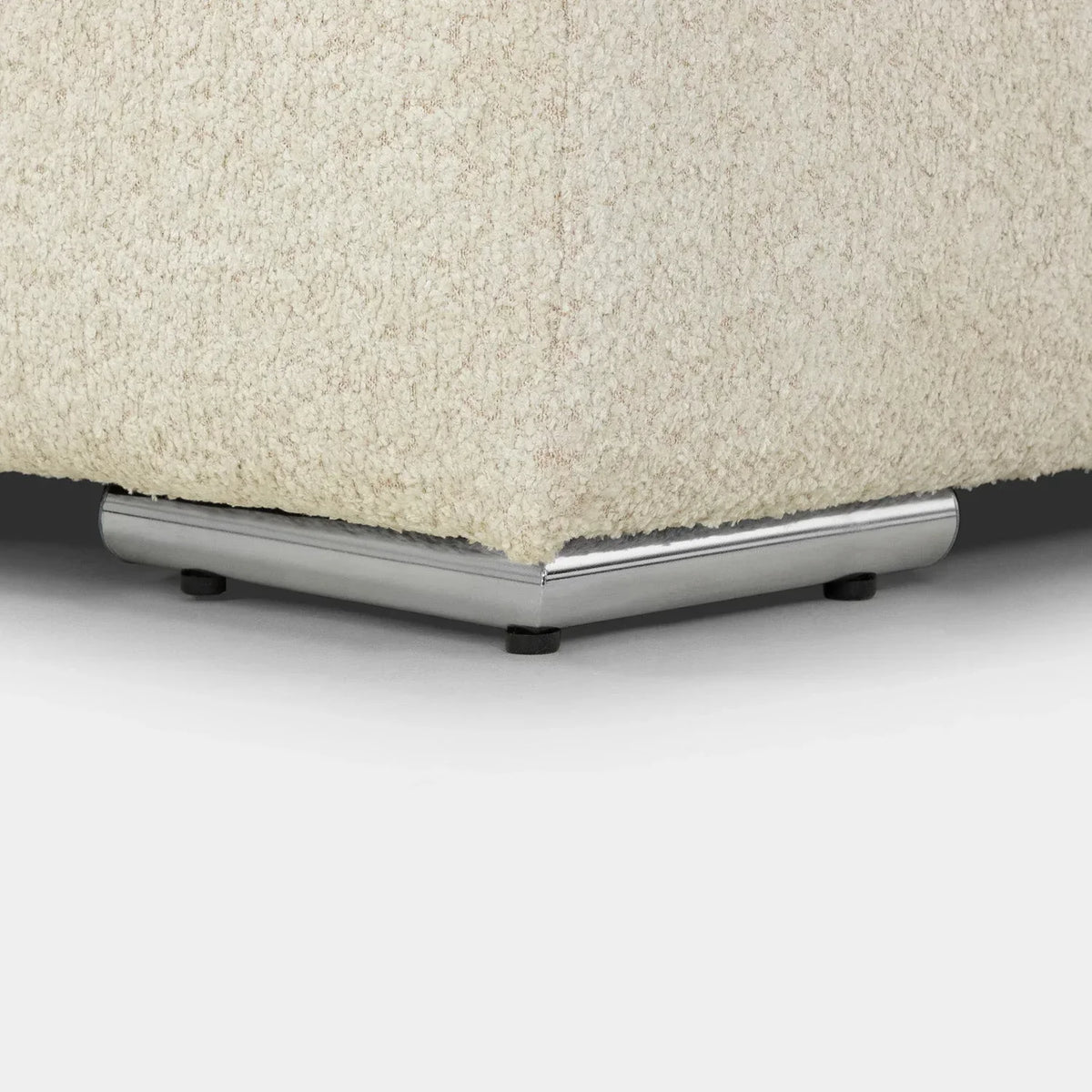 Inga Beige U-Shape Corner Sofa – Modern Fabric Family Sofa for Living Room