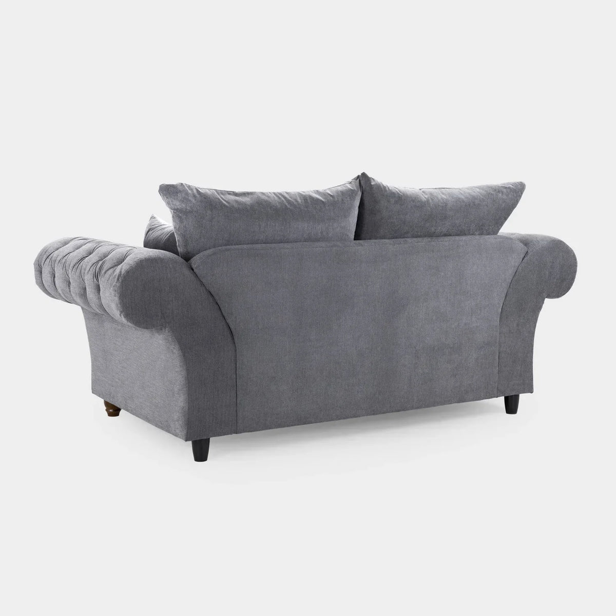 Verona Grey 2 Seater Sofa – Luxury Fabric Sofa for Modern Living Rooms