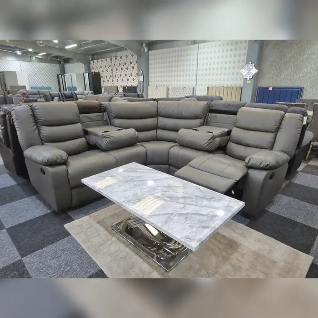 Leather Corner sofa (230cmx230cm)