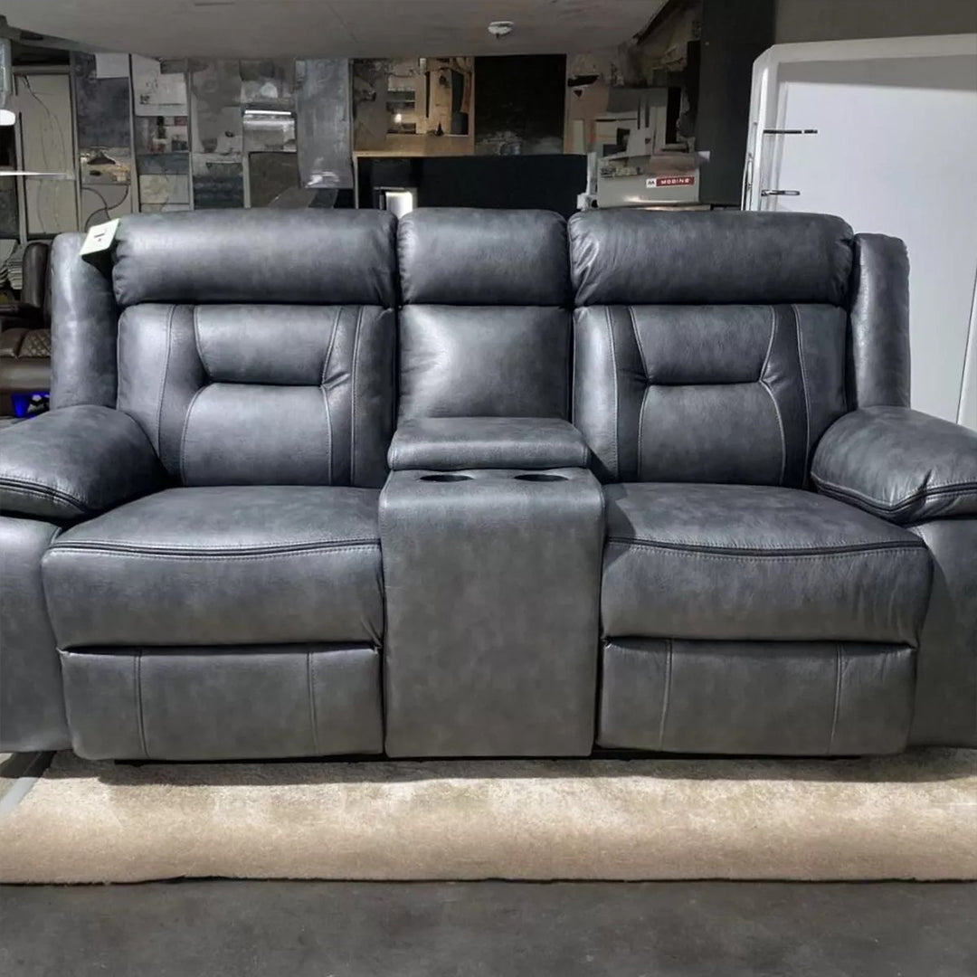 Nova Electric Recliner Leather Sofa 3+2 Seater