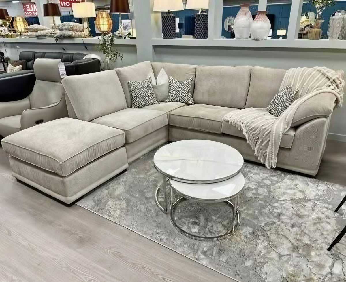 Premium Corner Sofa with Footstool – Only £399