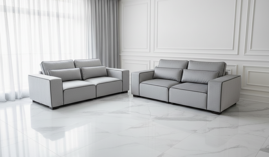 Sloane 3+2 Sofa Set – Modern Fabric Sofa Suite with Lasting Comfort