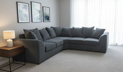 Jumbo Cord Corner Sofa – Ultimate Comfort & Style for Modern UK Homes