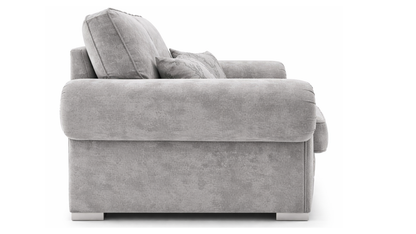Verona Light Grey Fabric 2+3 Seater Sofa Set – Luxury Family Living Room Sofa Suite UK