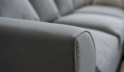 Dylon 5 Seater Corner Sofa – Grey Fabric Corner Couch for Modern Family Living