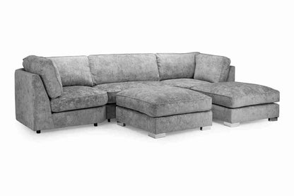 Platinum U Shape Sofa UK – Bishop Alaska Fullback Corner Sofa with Deep Seating & Luxury Comfort