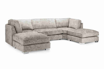 Truffle U Shape Sofa UK – Bishop Fullback Luxury Corner Sofa for Modern Family Living