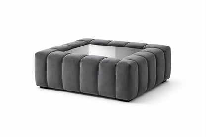 Lilly Dark Grey 3+2 Seater Sofa Set with Matching Coffee Table – Luxury Velvet Living Room Furniture