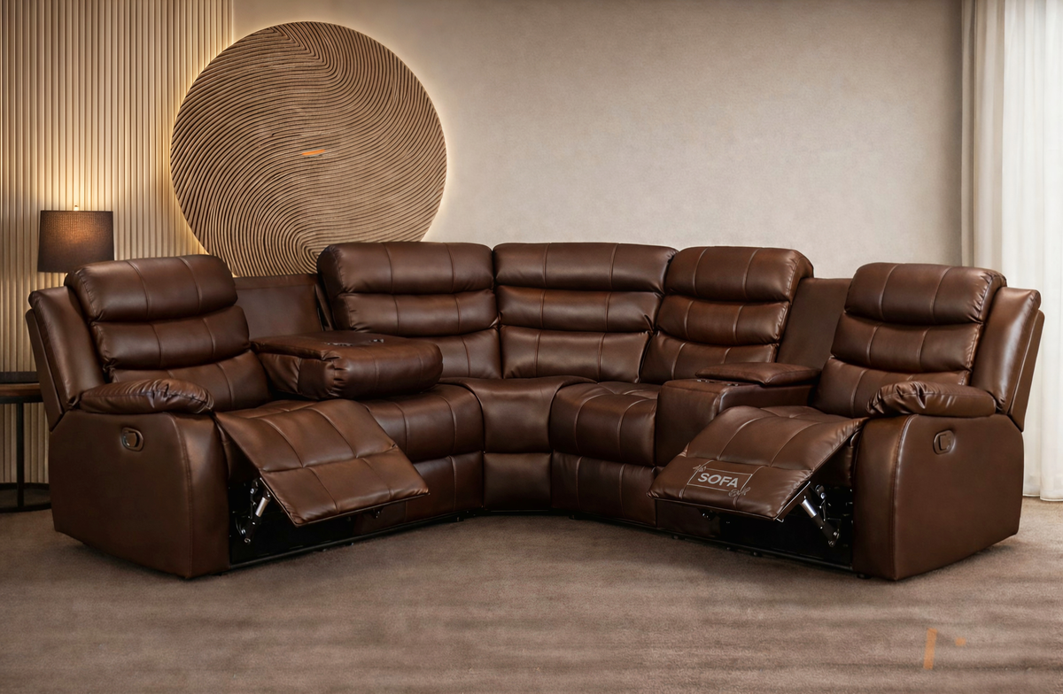 Luxury Leather Recliner Sofas UK – Corner & 3+2 Seater Sets