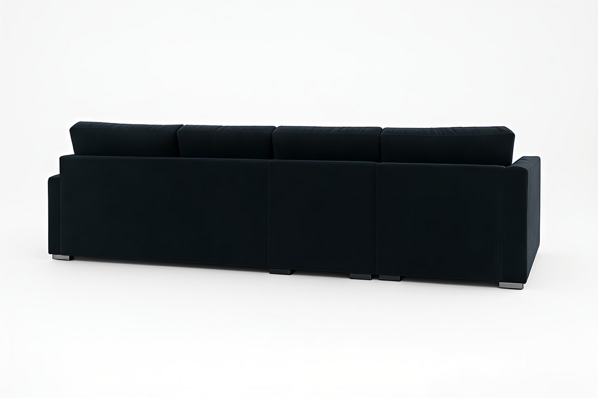 Luxury U Shape Velvet Sofa UK – Bishop Large Corner Sofa