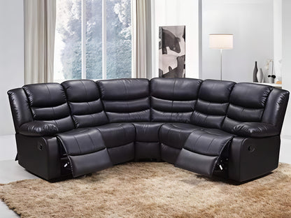 Luxury Recliner Corner Sofa UK | 5 Seater & 3+2 Sofa Set | Black, Brown & Grey