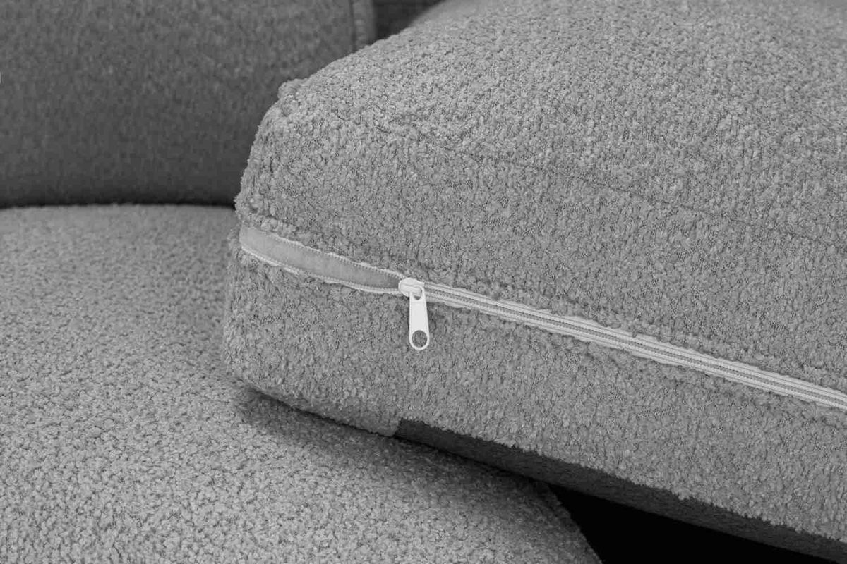 Grey U Shape Sofa UK – Inga Fullback Corner Sofa with Deep Seating & Luxury Family Comfort