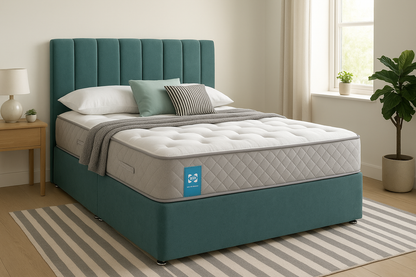 Sealy Divan Bed with Storage UK – Premium Mattress Included | Space Saving Bed