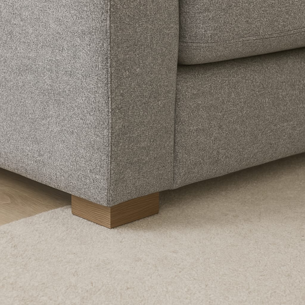 Luxury Grey 5 Seaters Corner Sofa UK – Dylan Large Family Lounge Sofa