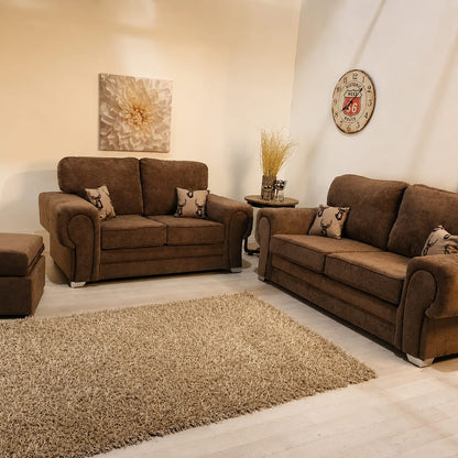 Verona Grey Armchair UK – Luxury Fabric Accent Chair for Modern Living Rooms