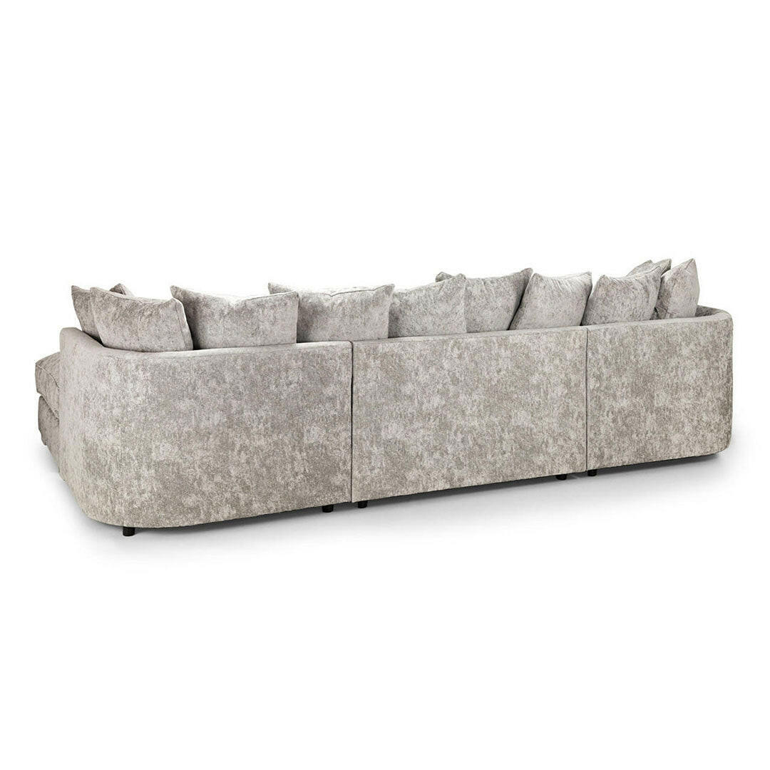 Bishop U Shape Sofa Scatter Back Truffle () LTD