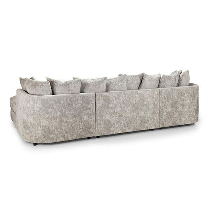 Bishop U Shape Sofa Scatter Back Truffle () LTD