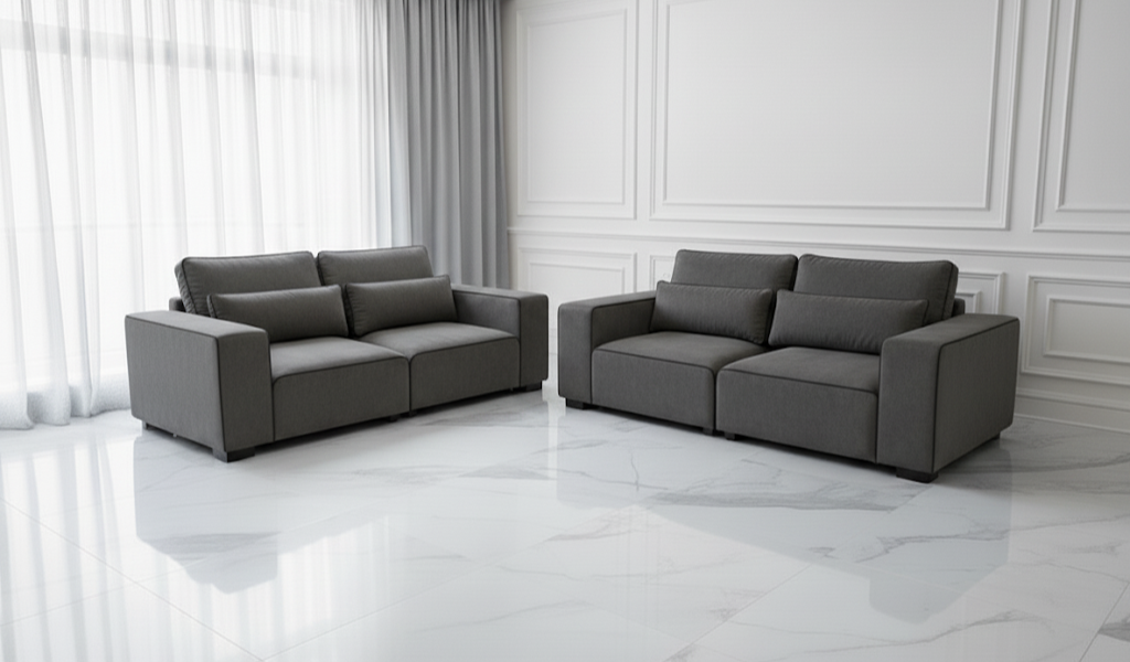 Sloane 3+2 Sofa Set – Modern Fabric Sofa Suite with Lasting Comfort