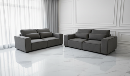 Sloane 3+2 Sofa Set – Modern Fabric Sofa Suite with Lasting Comfort