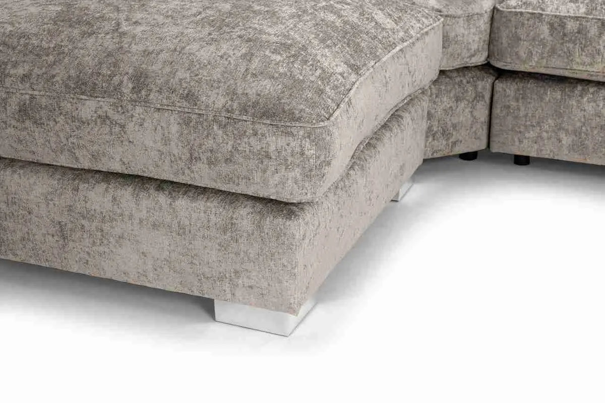 Bishop Truffle Scatterback U Shape Corner Sofa