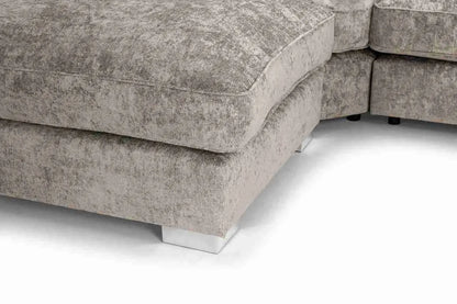 Bishop Truffle Scatterback U Shape Corner Sofa