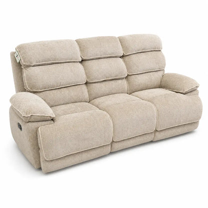 LAKELYN MUSIC 3 + 2 ELECTRIC RECLINER SOFA SET USB-C