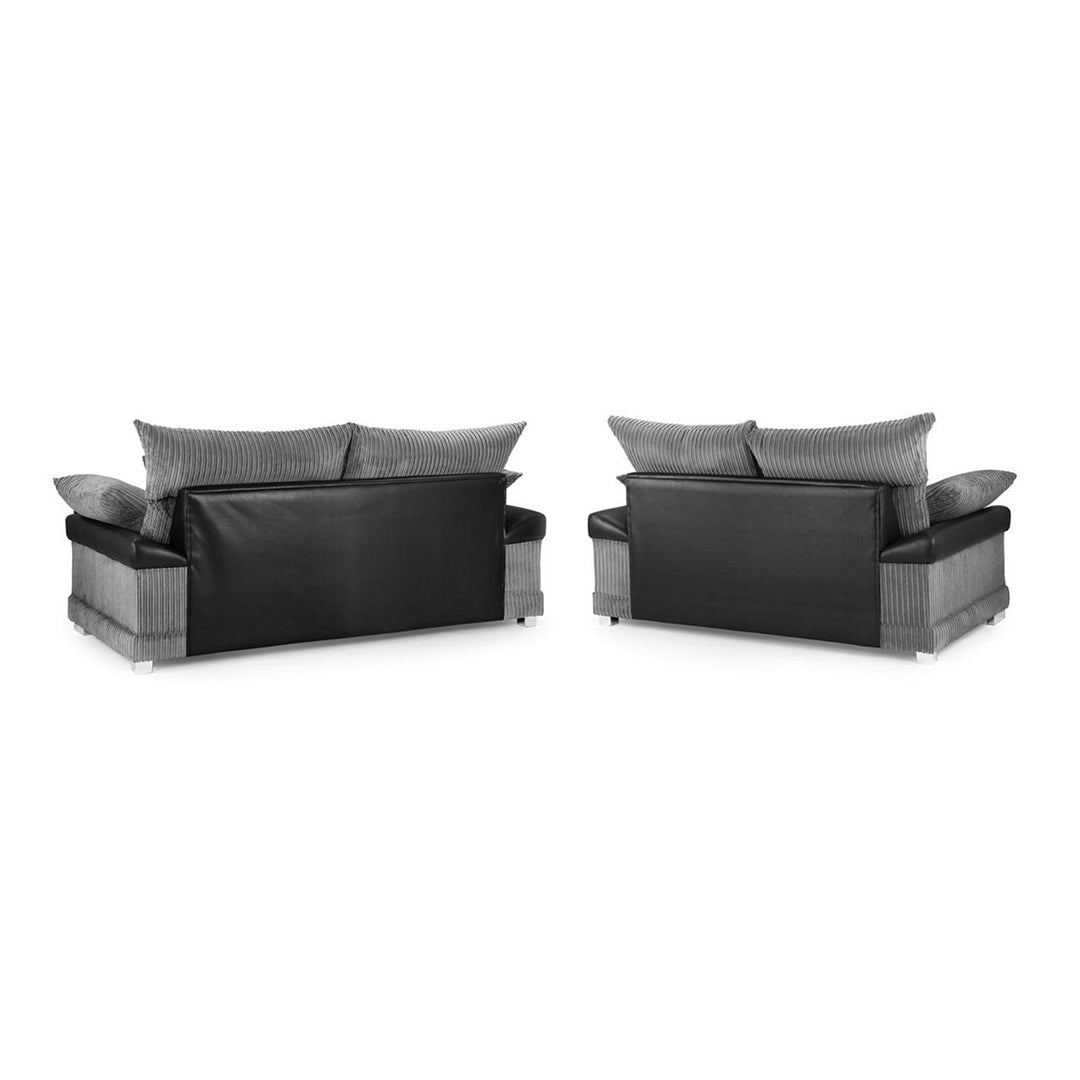 Logan Sofa 3+2 Seater - Jumbo Cord Fabric Sofa - Envogue Furniture