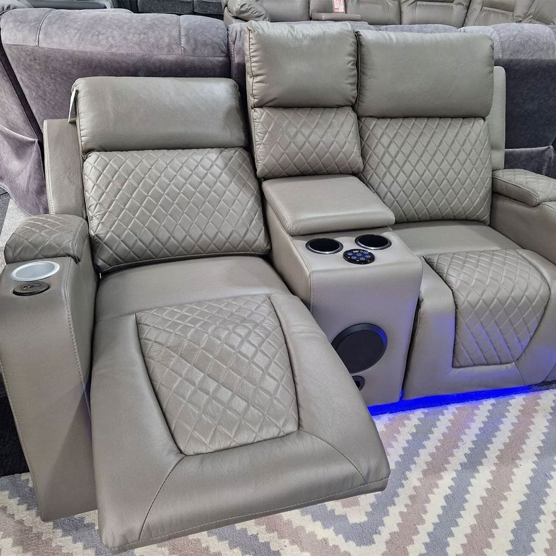 Florida Electric Leather Recliner Sofa Set (3+2 Seater)