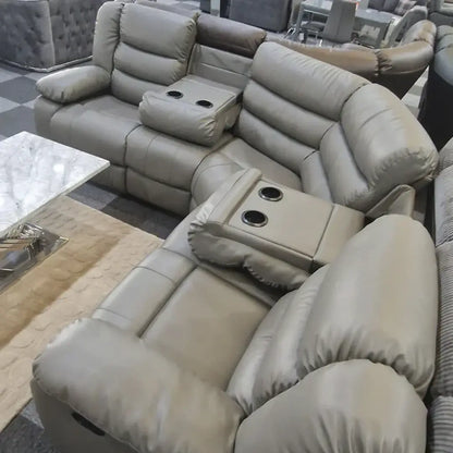 Leather Corner sofa (230cmx230cm)