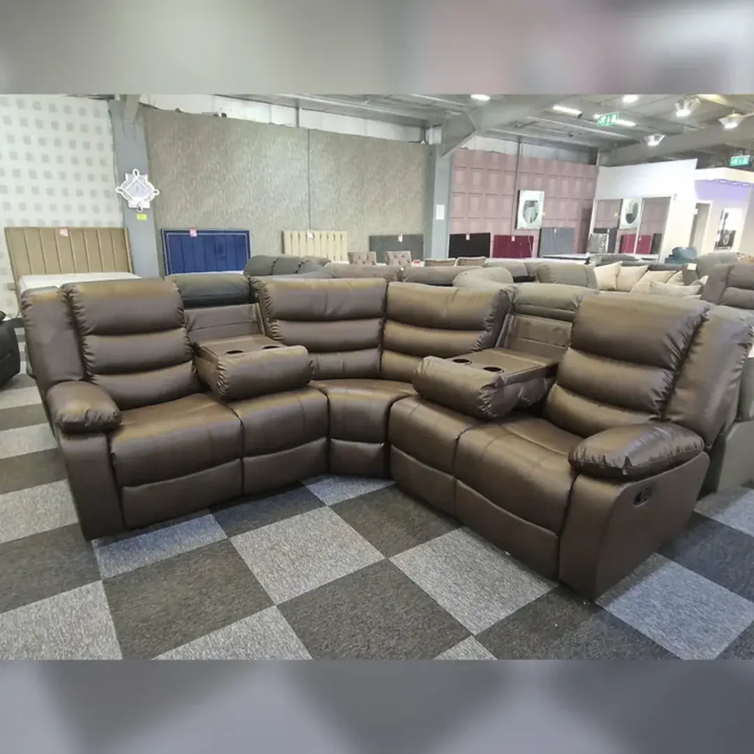 Leather Corner sofa (230cmx230cm)