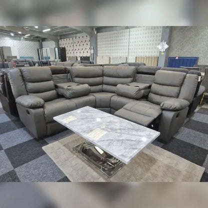 Leather Corner sofa (230cmx230cm)