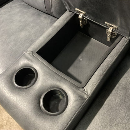 Nova Electric Recliner Leather Sofa 3+2 Seater