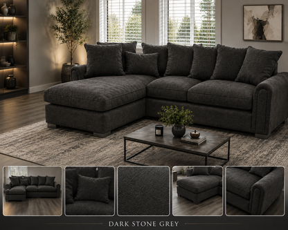 Premium Corner Sofa with Footstool – Only £399