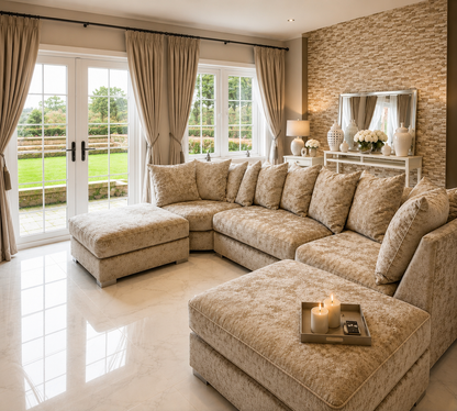 Luxury U-Shape Sofa – Premium Modular Corner Sofa with Deep Seating
