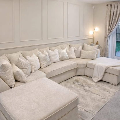 Luxury U-Shape Sofa – Premium Modular Corner Sofa with Deep Seating