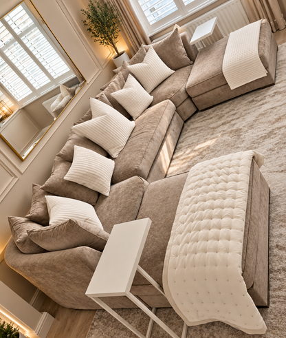 Luxury U-Shape Sofa – Premium Modular Corner Sofa with Deep Seating