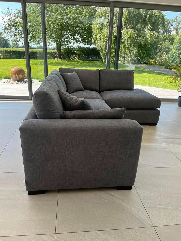 Premium Corner Sofa with Footstool – Only £399