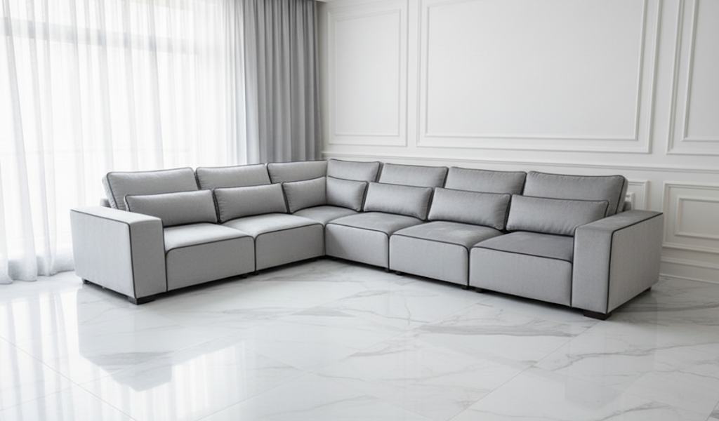 Sloane 7 Seater Sofa – Luxury Large Family Sofa for Modern Living Rooms